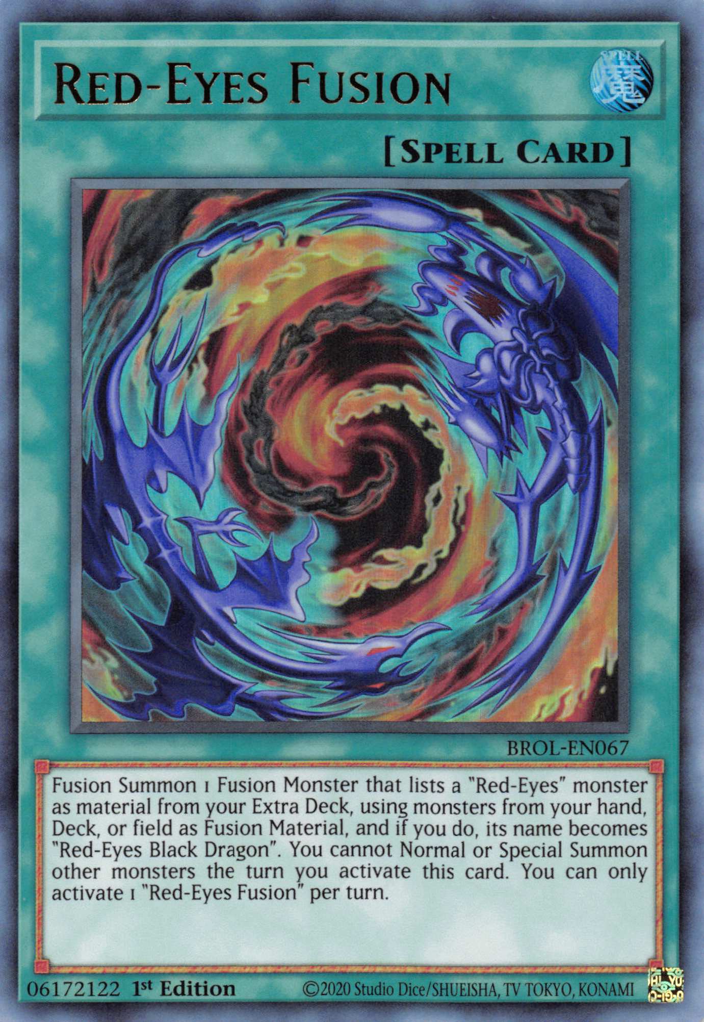 Red-Eyes Fusion [BROL-EN067] Ultra Rare | Tables and Towers