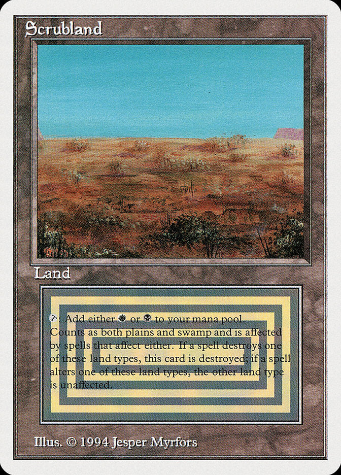 Scrubland [Summer Magic / Edgar] | Tables and Towers