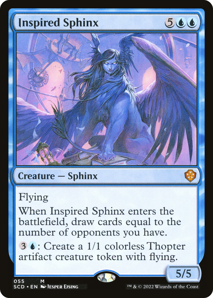 Inspired Sphinx [Starter Commander Decks] | Tables and Towers