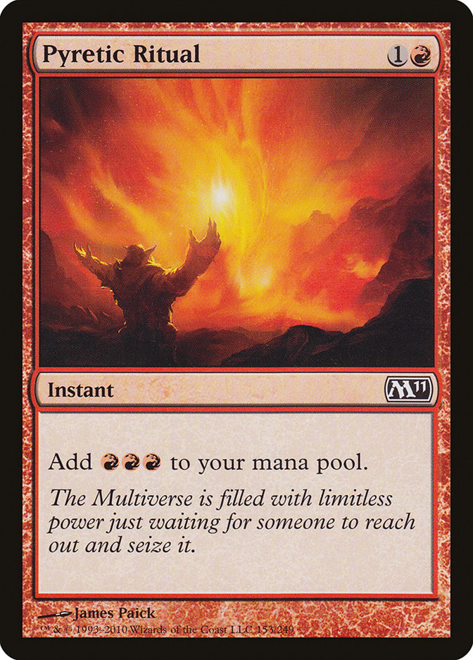 Pyretic Ritual [Magic 2011] | Tables and Towers