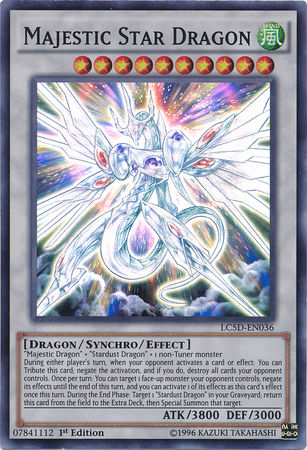 Majestic Star Dragon [LC5D-EN036] Super Rare | Tables and Towers