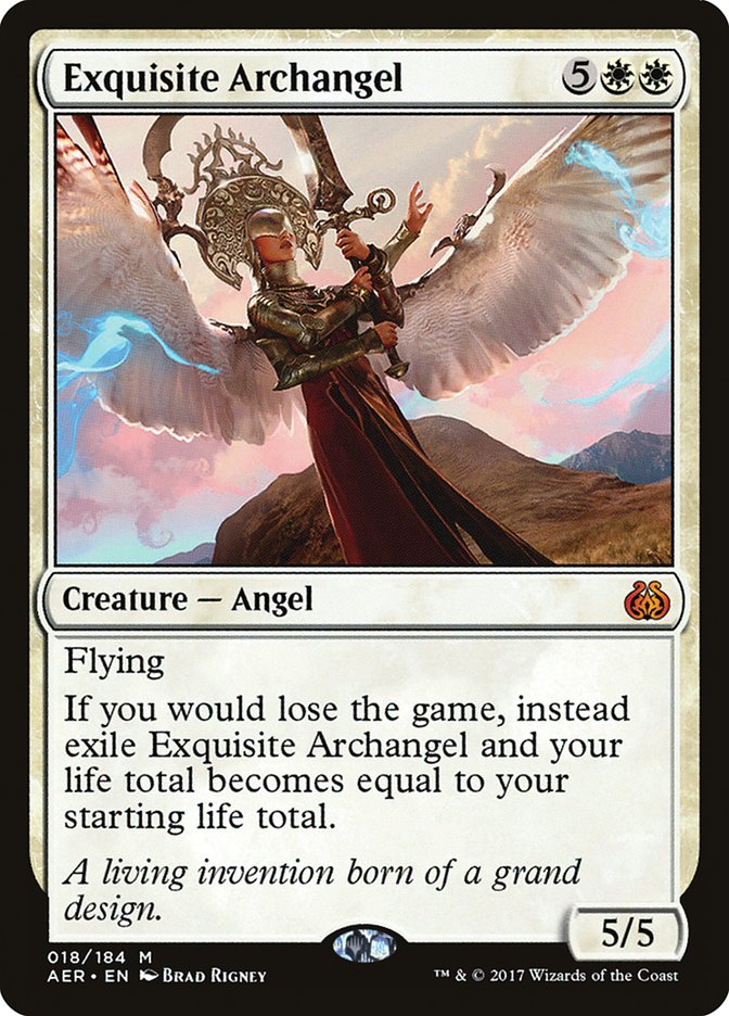 Exquisite Archangel [Aether Revolt] | Tables and Towers