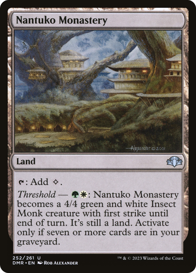 Nantuko Monastery [Dominaria Remastered] | Tables and Towers