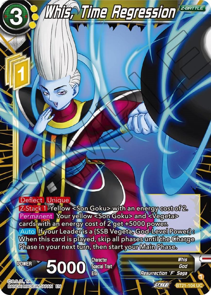 Whis, Time Regression (BT21-104) [Wild Resurgence] | Tables and Towers