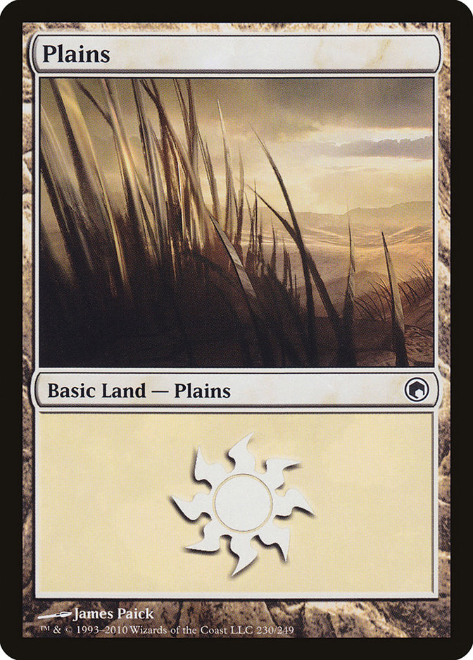 Plains (230) [Scars of Mirrodin] | Tables and Towers