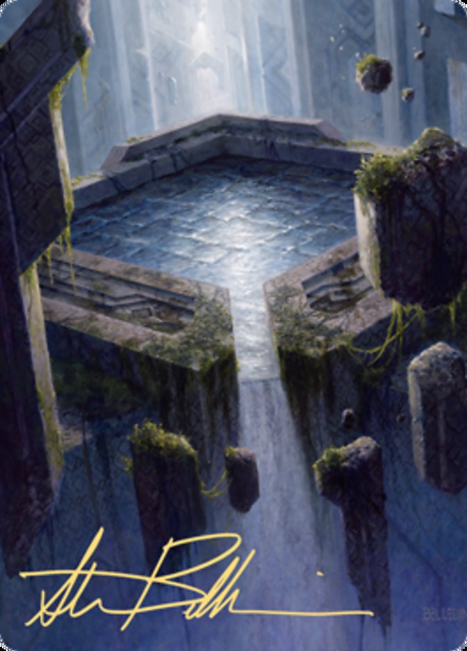 Morphic Pool Art Card (Gold-Stamped Signature) [Zendikar Rising Art Series] | Tables and Towers