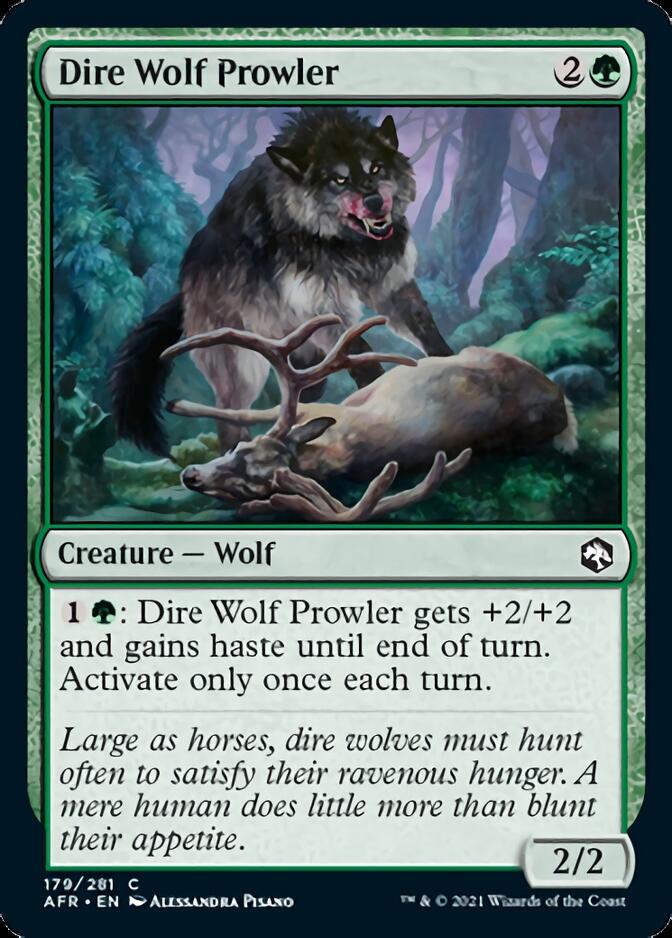 Dire Wolf Prowler [Dungeons & Dragons: Adventures in the Forgotten Realms] | Tables and Towers