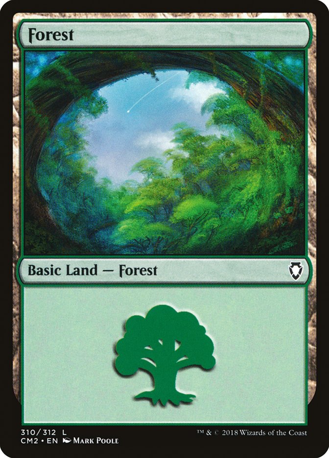 Forest (310) [Commander Anthology Volume II] | Tables and Towers