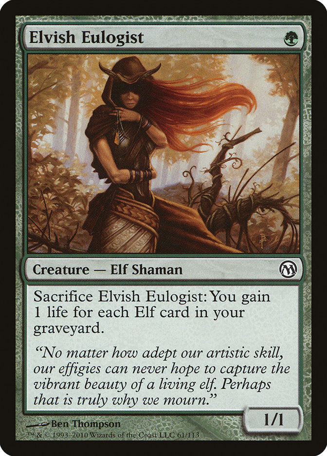 Elvish Eulogist [Duels of the Planeswalkers] | Tables and Towers