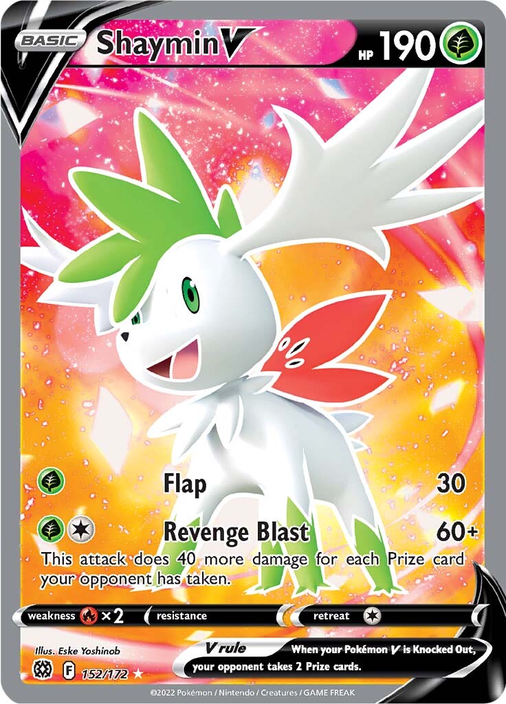 Shaymin V (152/172) [Sword & Shield: Brilliant Stars] | Tables and Towers