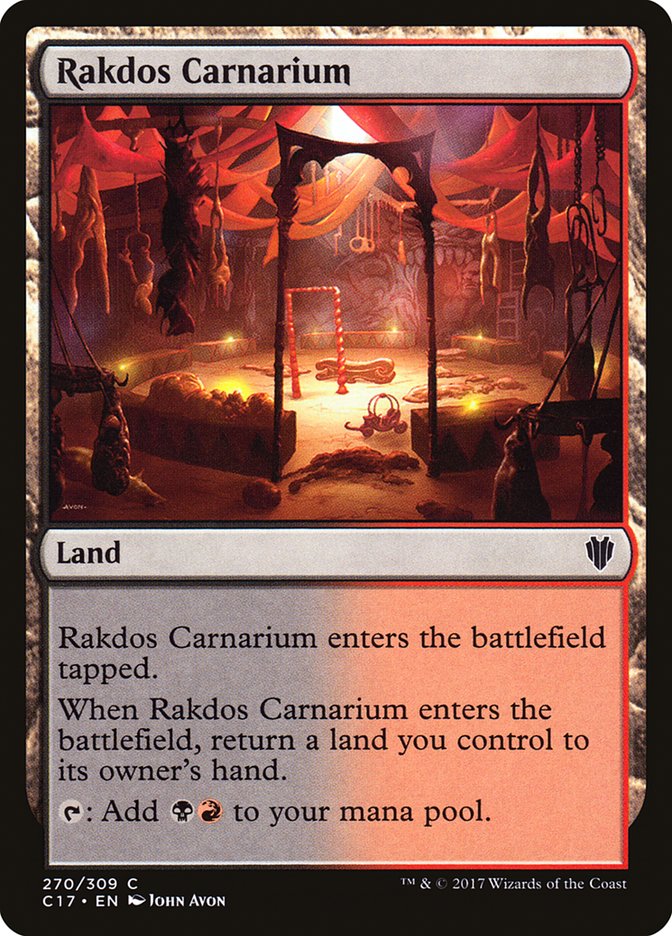 Rakdos Carnarium [Commander 2017] | Tables and Towers