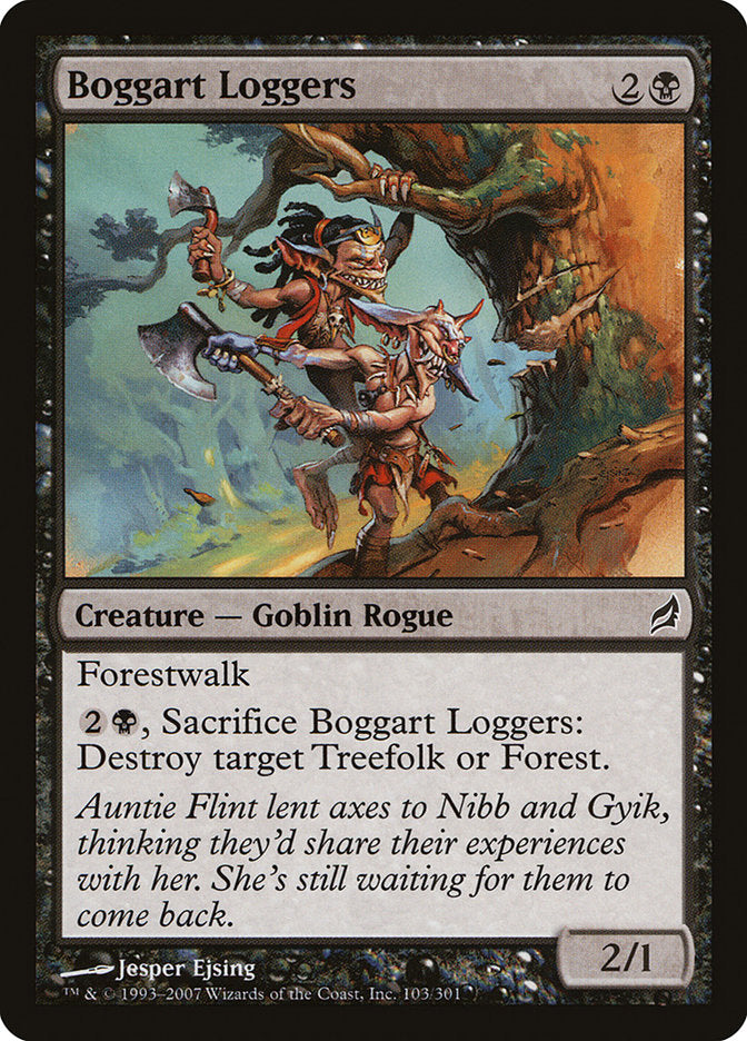 Boggart Loggers [Lorwyn] | Tables and Towers