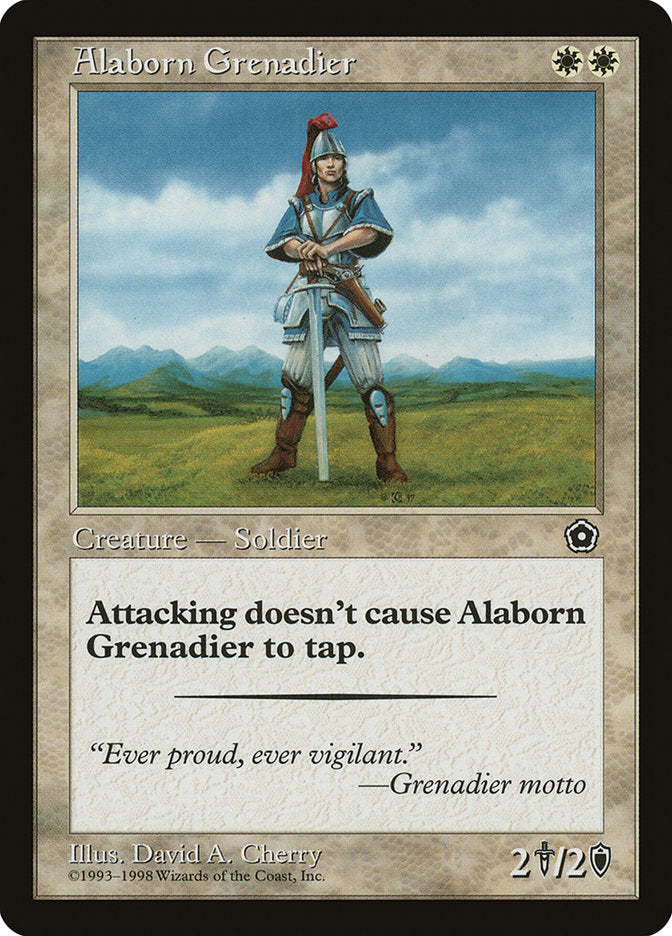 Alaborn Grenadier [Portal Second Age] | Tables and Towers