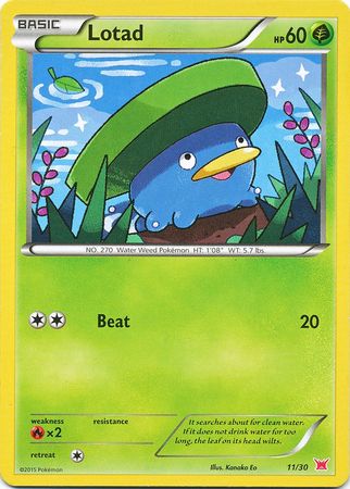 Lotad (11/30) [XY: Trainer Kit 2 - Latias] | Tables and Towers