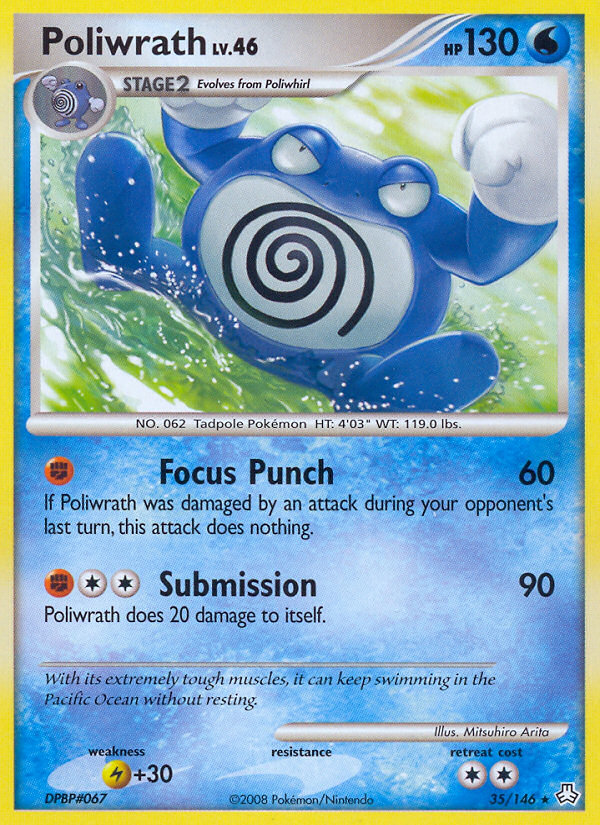 Poliwrath (35/146) [Diamond & Pearl: Legends Awakened] | Tables and Towers