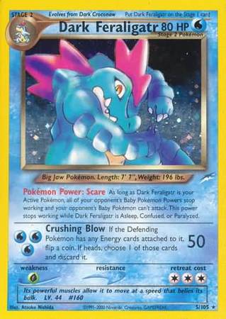 Dark Feraligatr (5/105) [Neo Destiny Unlimited] | Tables and Towers