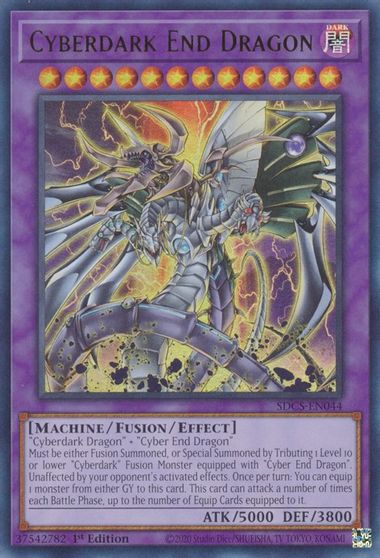 Cyberdark End Dragon [SDCS-EN044] Ultra Rare | Tables and Towers