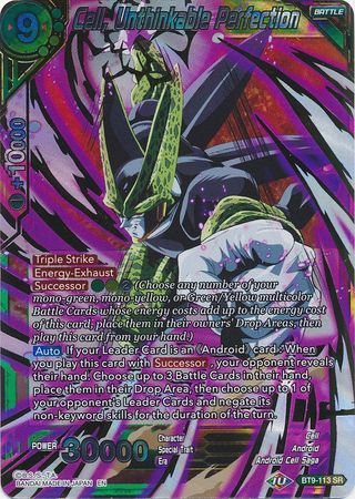 Cell, Unthinkable Perfection (BT9-113) [Universal Onslaught] | Tables and Towers