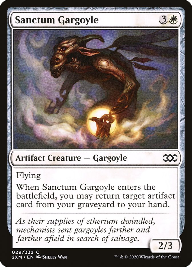 Sanctum Gargoyle [Double Masters] | Tables and Towers