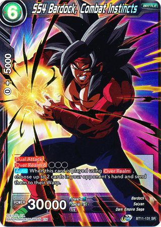 SS4 Bardock, Combat Instincts (BT11-131) [Vermilion Bloodline 2nd Edition] | Tables and Towers