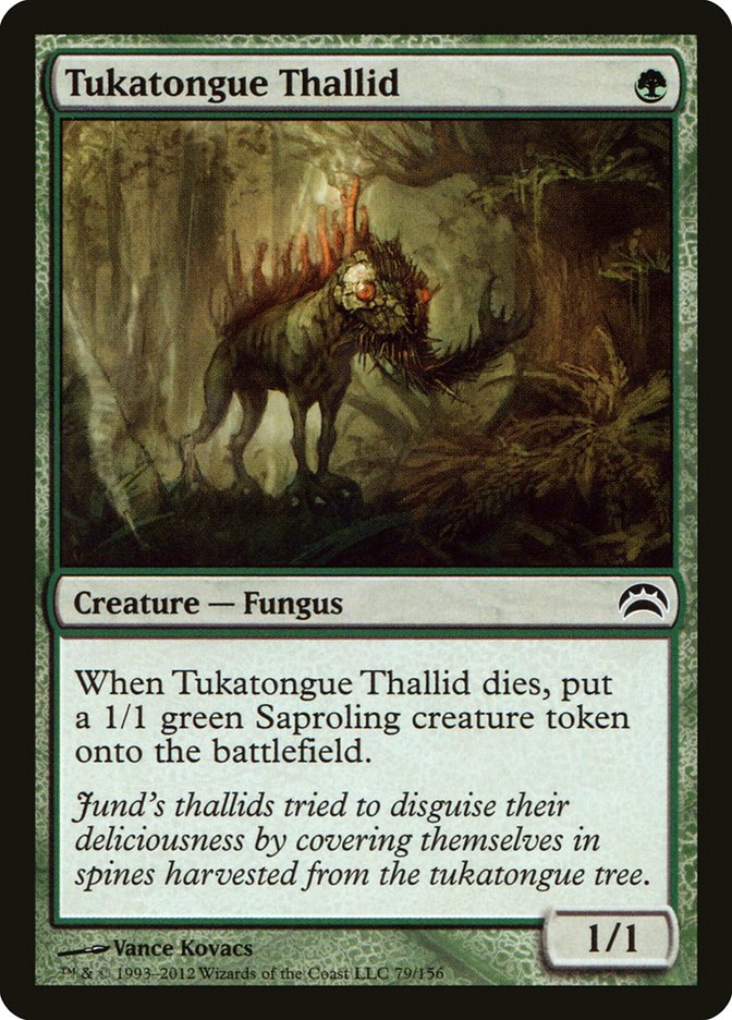 Tukatongue Thallid [Planechase 2012] | Tables and Towers