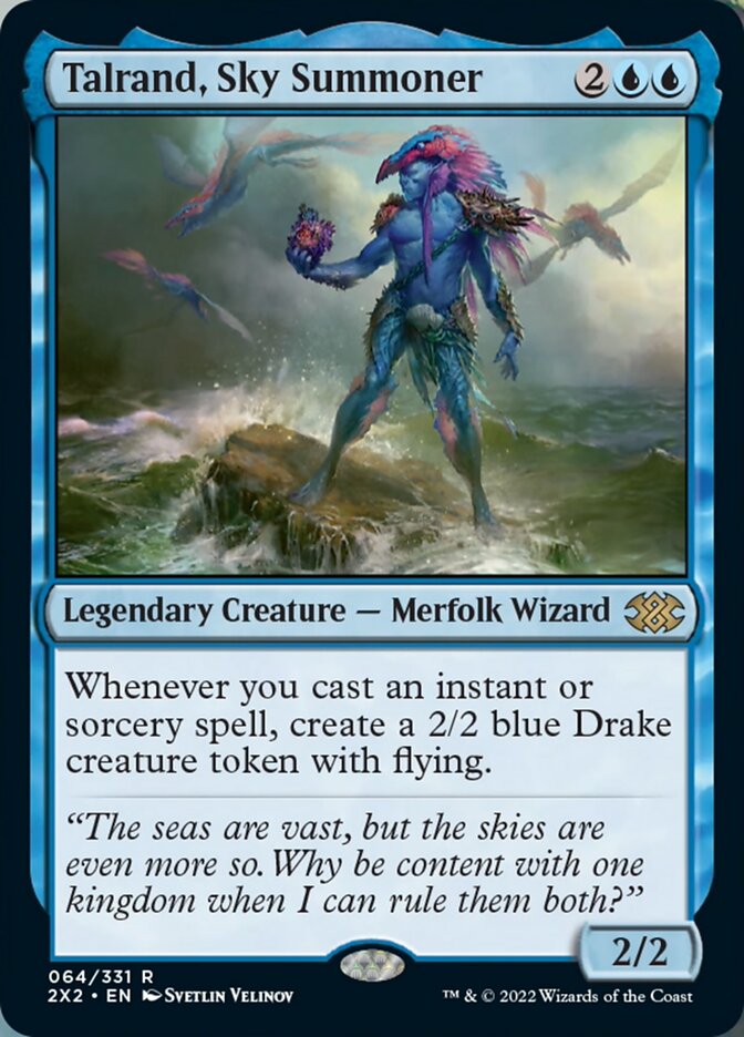 Talrand, Sky Summoner [Double Masters 2022] | Tables and Towers