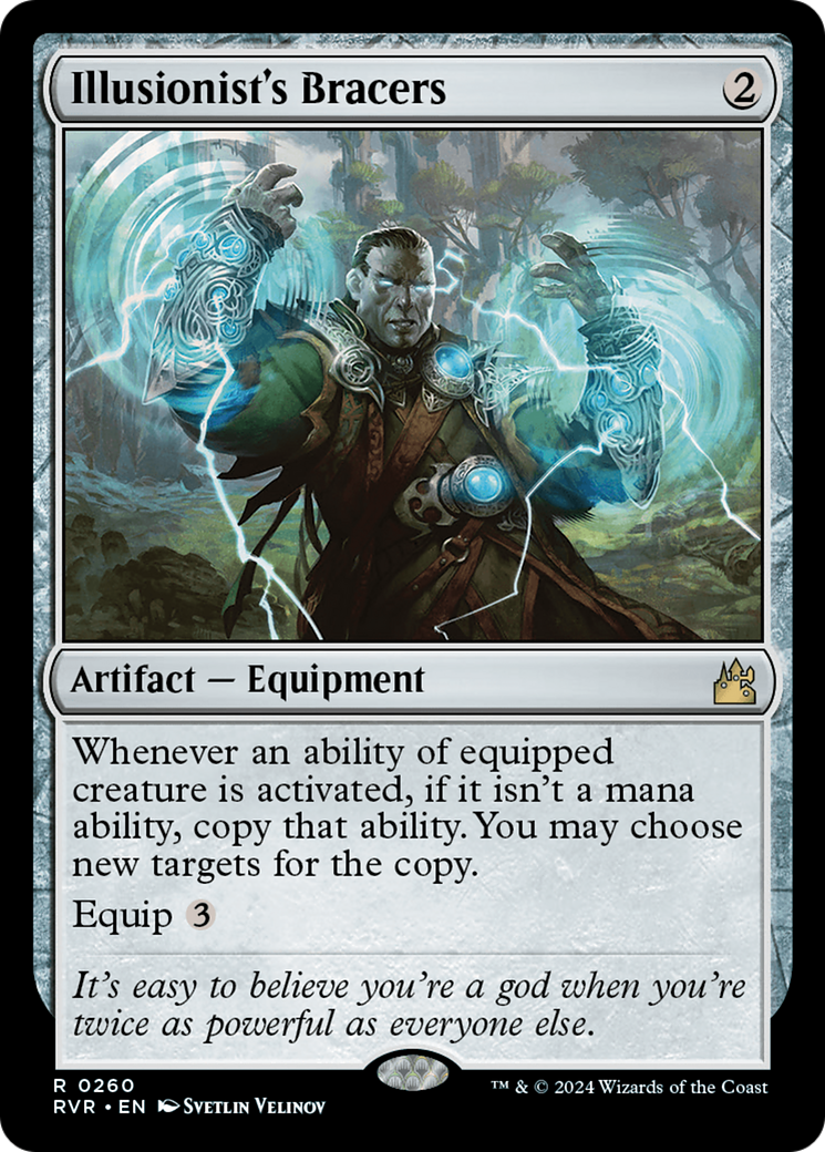 Illusionist's Bracers [Ravnica Remastered] | Tables and Towers