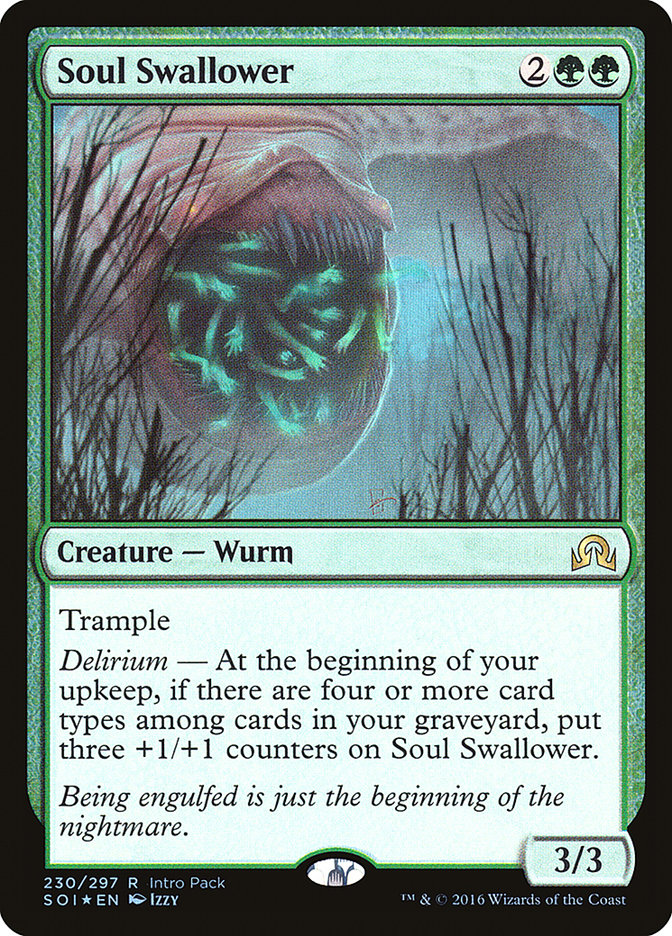 Soul Swallower (Intro Pack) [Shadows over Innistrad Promos] | Tables and Towers