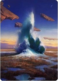 Flooded Strand Art Card [Zendikar Rising Art Series] | Tables and Towers