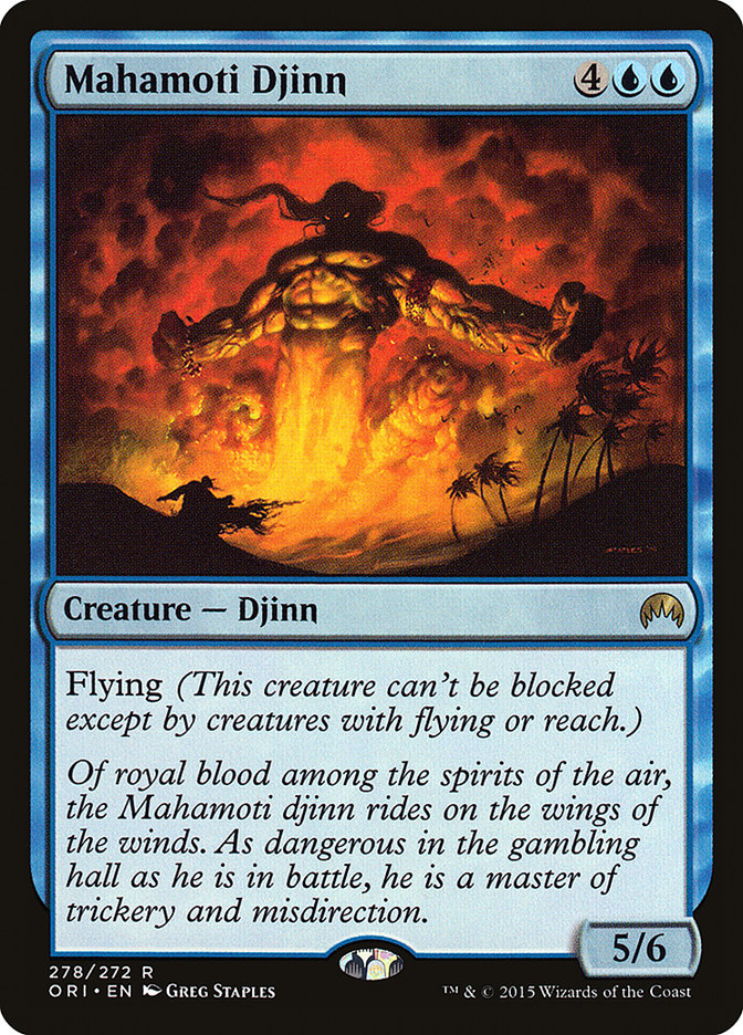 Mahamoti Djinn [Magic Origins] | Tables and Towers