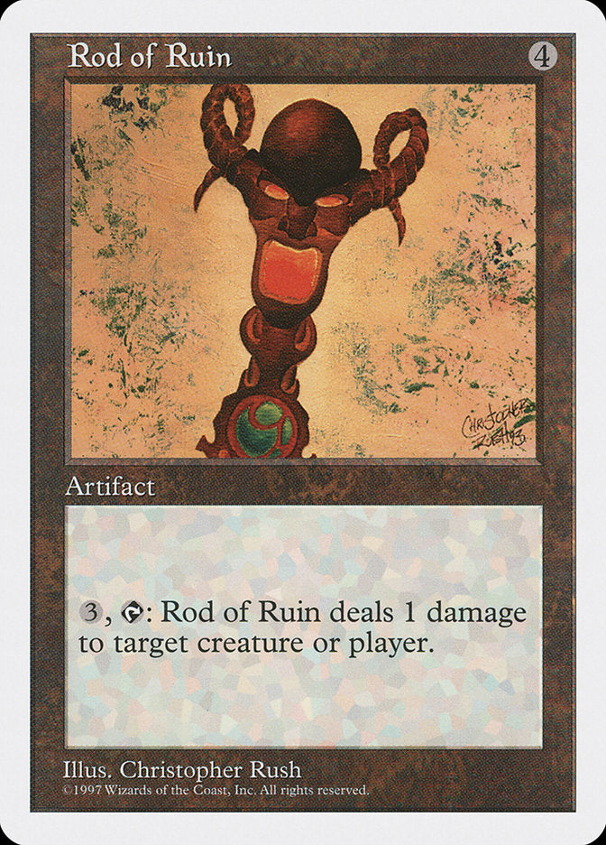 Rod of Ruin [Fifth Edition] | Tables and Towers