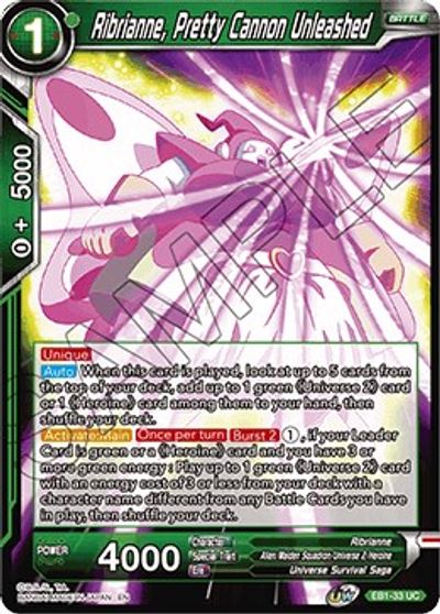 Ribrianne, Pretty Cannon Unleashed (EB1-033) [Battle Evolution Booster] | Tables and Towers