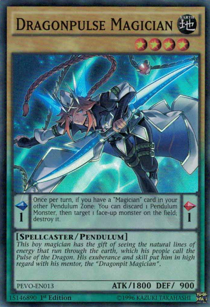 Dragonpulse Magician [PEVO-EN013] Super Rare | Tables and Towers