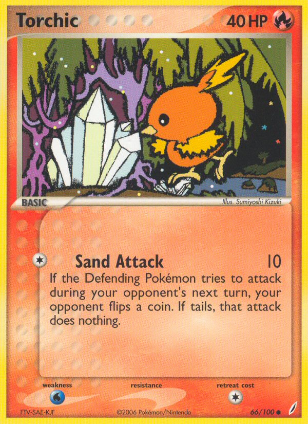 Torchic (66/100) [EX: Crystal Guardians] | Tables and Towers