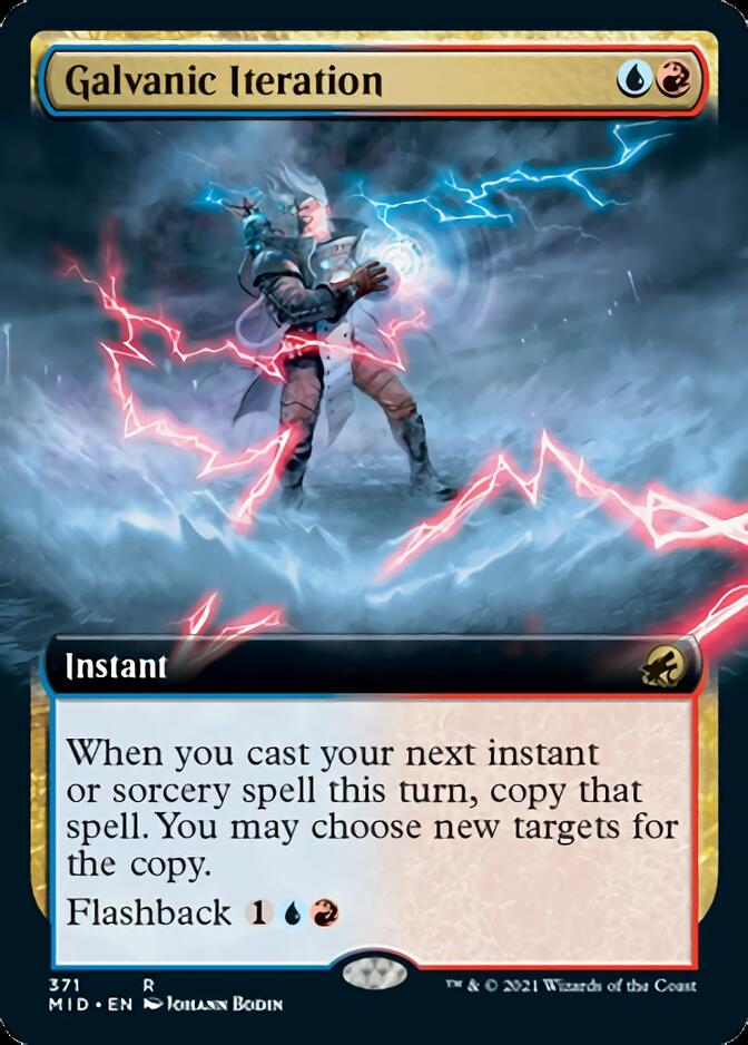 Galvanic Iteration (Extended Art) [Innistrad: Midnight Hunt] | Tables and Towers
