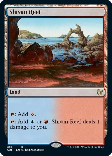 Shivan Reef [Commander 2021] | Tables and Towers