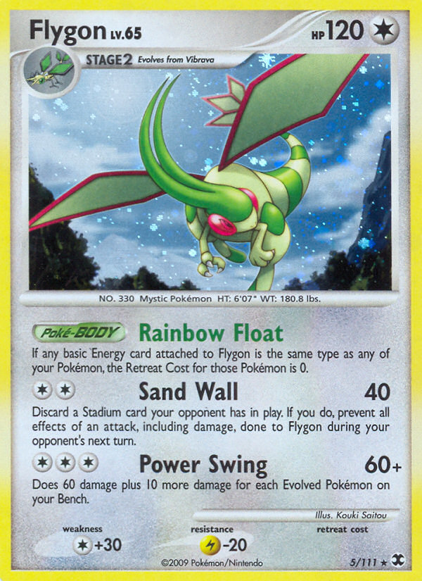 Flygon (5/111) [Platinum: Rising Rivals] | Tables and Towers