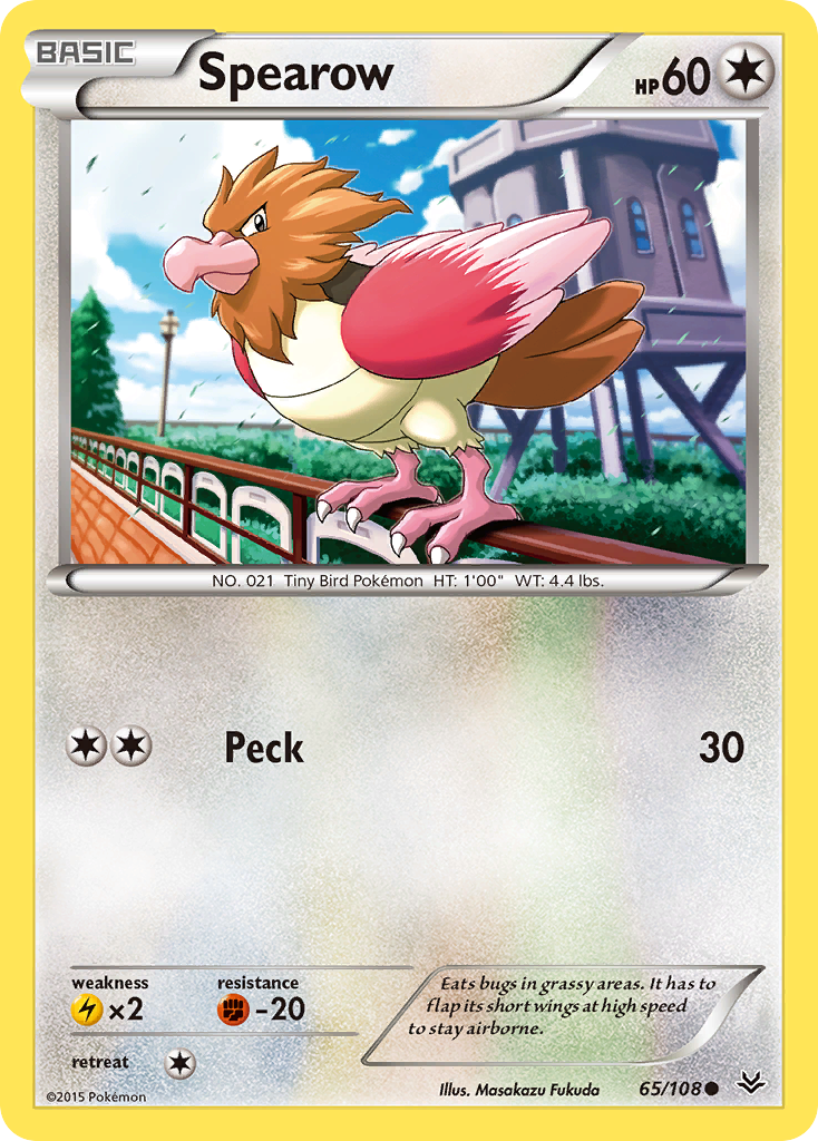 Spearow (65/108) [XY: Roaring Skies] | Tables and Towers