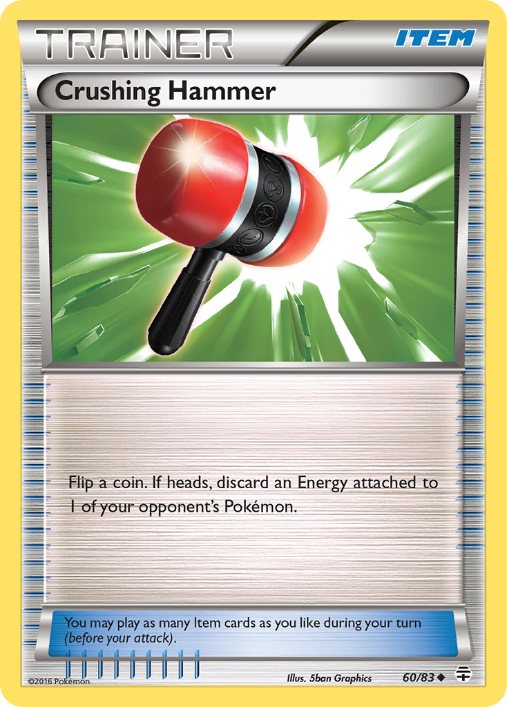 Crushing Hammer (60/83) [XY: Generations] | Tables and Towers