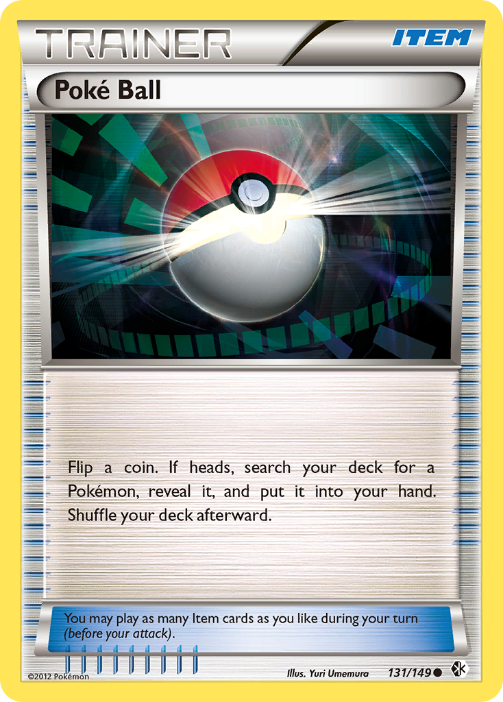 Poke Ball (131/149) [Black & White: Boundaries Crossed] | Tables and Towers