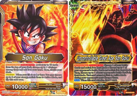 Son Goku // Uncontrollable Great Ape Son Goku (BT3-083) [Cross Worlds] | Tables and Towers