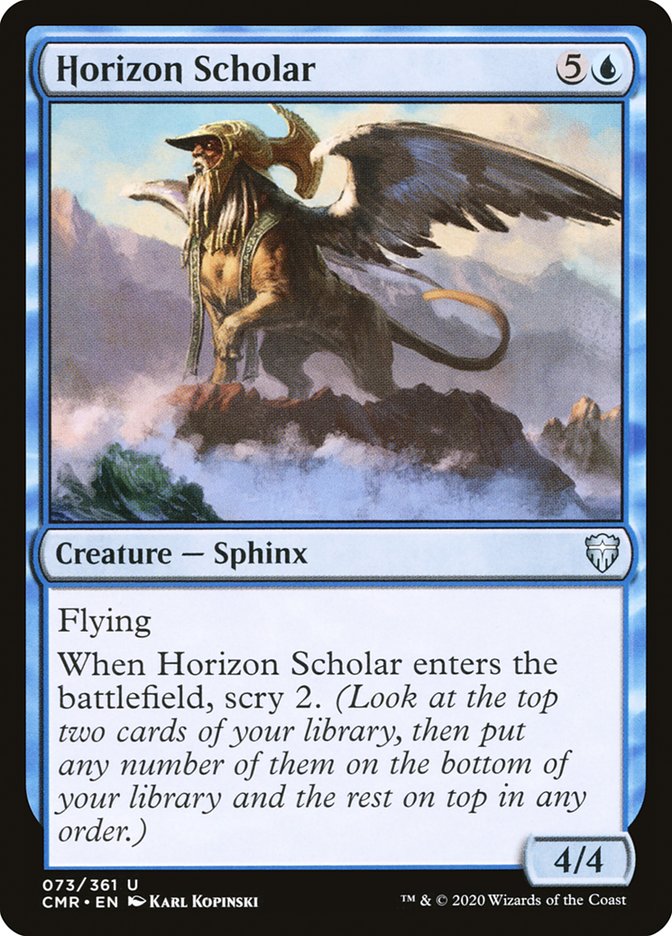 Horizon Scholar [Commander Legends] | Tables and Towers