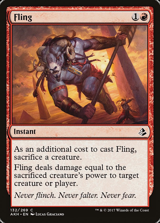 Fling [Amonkhet] | Tables and Towers