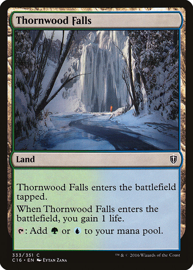 Thornwood Falls [Commander 2016] | Tables and Towers