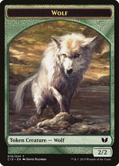 Spider // Wolf Double-Sided Token [Commander 2015 Tokens] | Tables and Towers