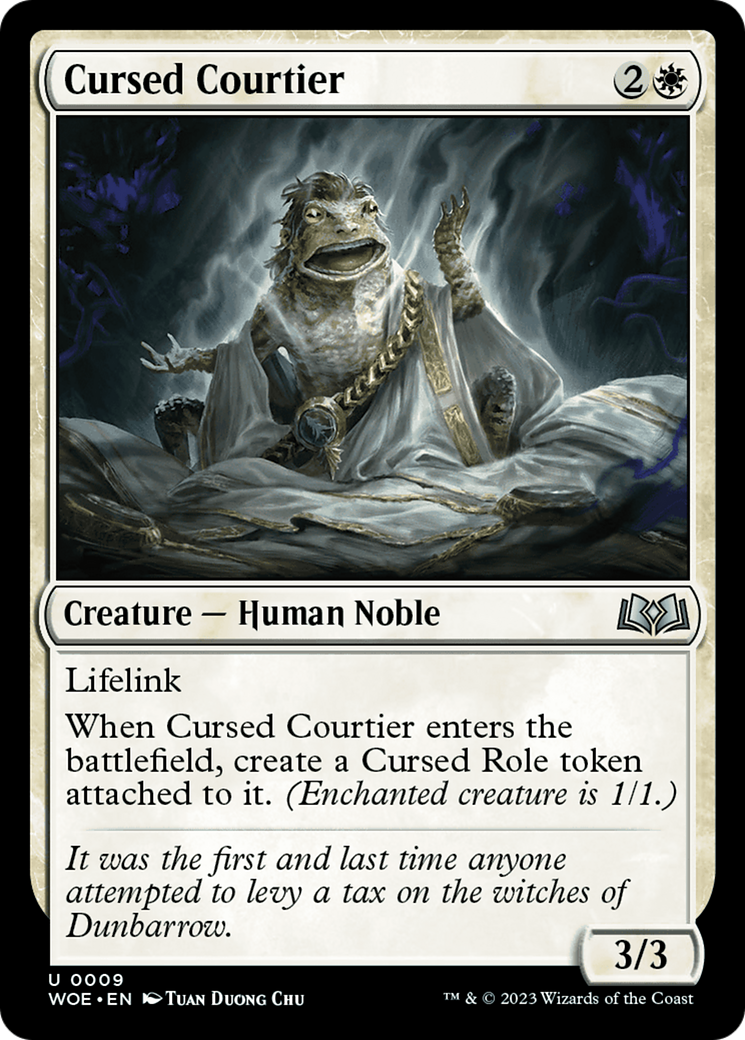 Cursed Courtier [Wilds of Eldraine] | Tables and Towers