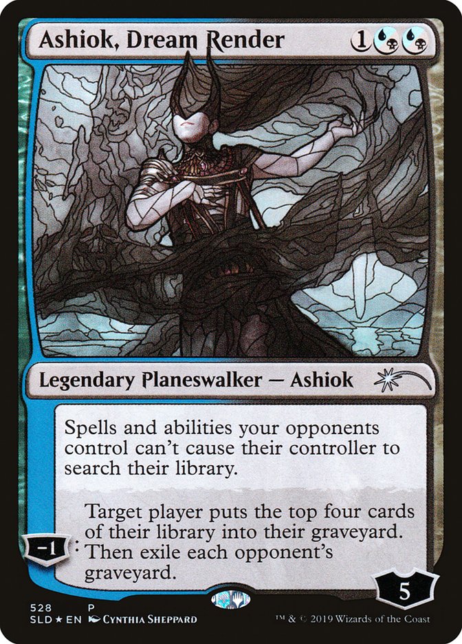 Ashiok, Dream Render (Stained Glass) [Secret Lair Drop Promos] | Tables and Towers