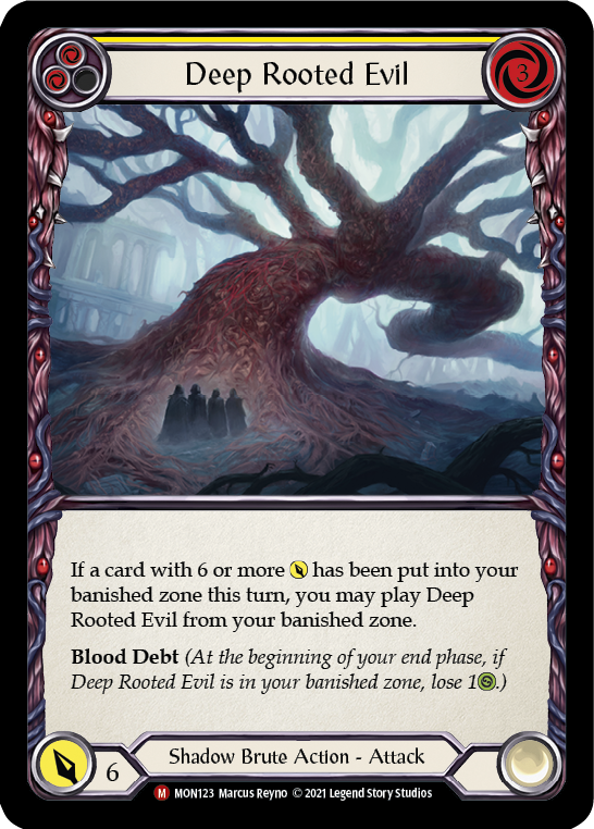 Deep Rooted Evil [MON123] (Monarch)  1st Edition Normal | Tables and Towers