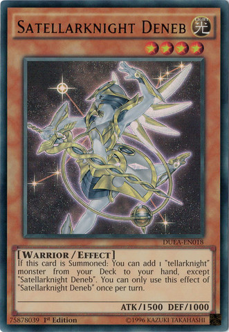 Satellarknight Deneb [DUEA-EN018] Ultra Rare | Tables and Towers