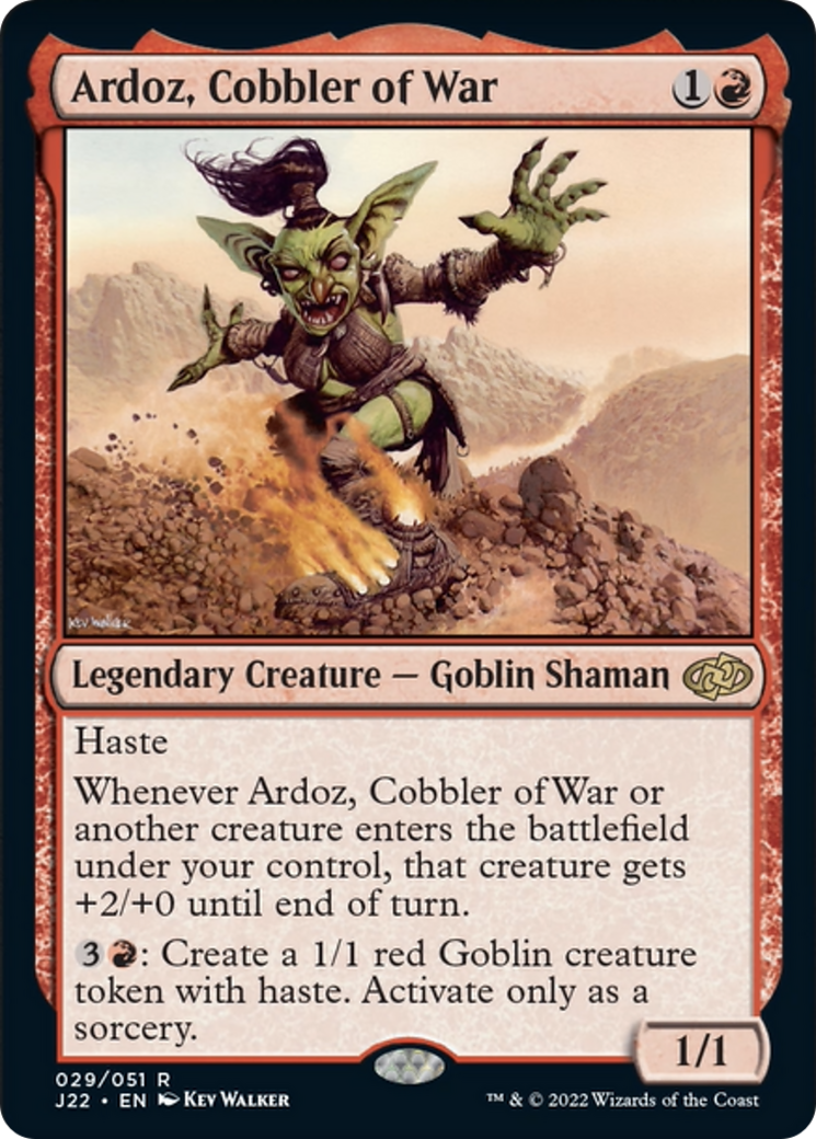 Ardoz, Cobbler of War [Jumpstart 2022] | Tables and Towers